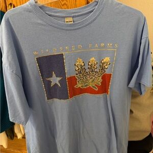 Gildan Blue Graphic T-Shirt